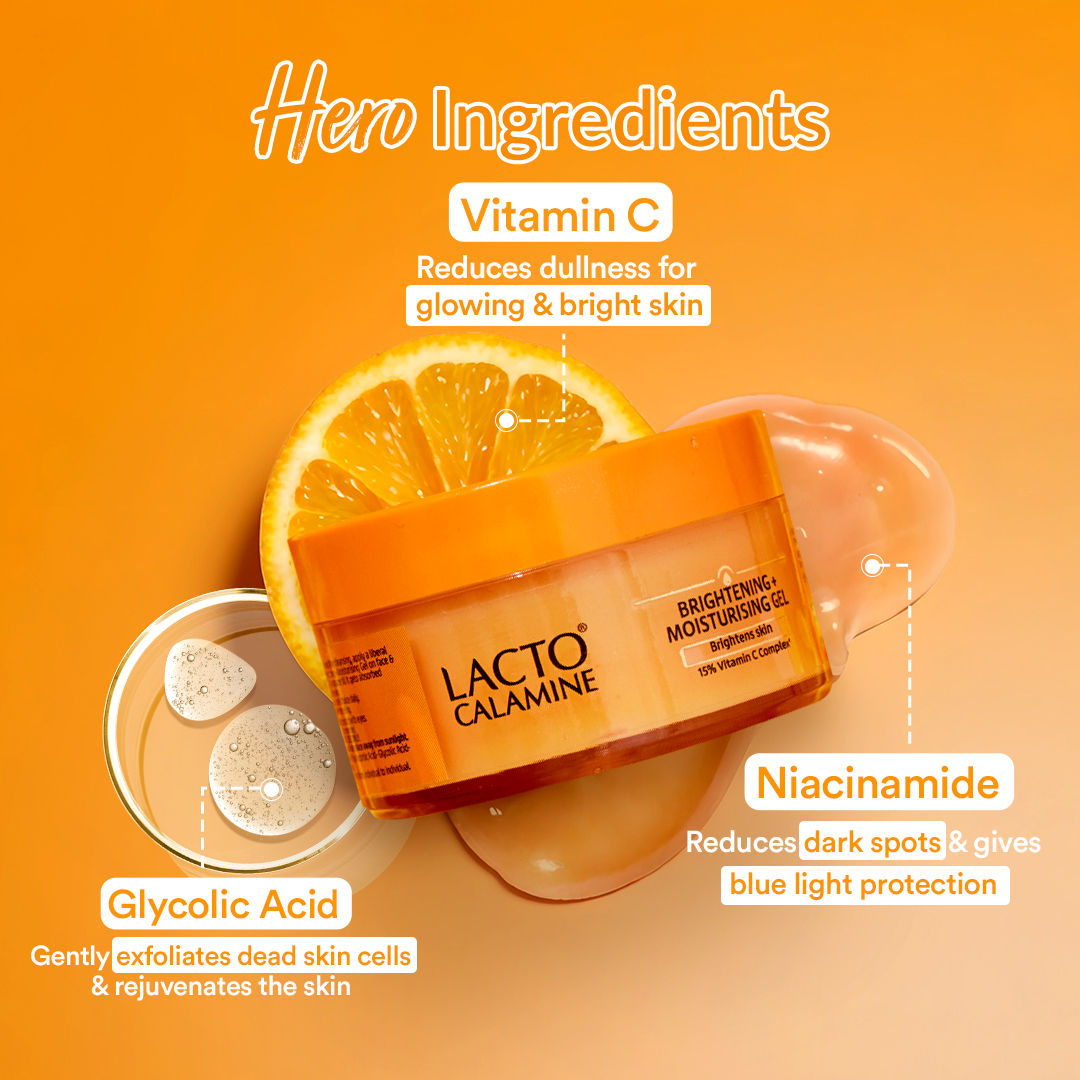 15% Vitamin C Moisturizer for Face| Quick Absorbing |Brightening & Glowing Skin