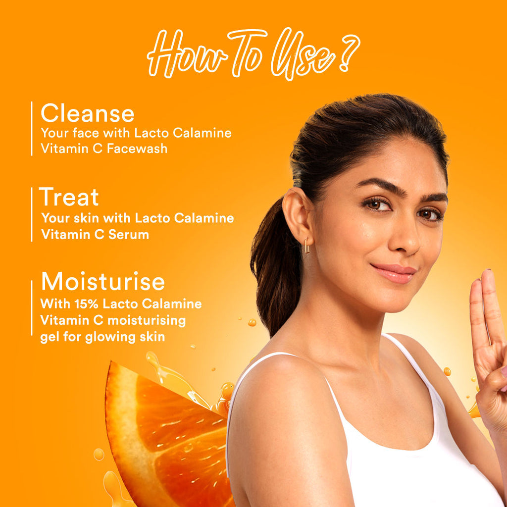 15% Vitamin C Moisturizer for Face| Quick Absorbing |Brightening & Glowing Skin