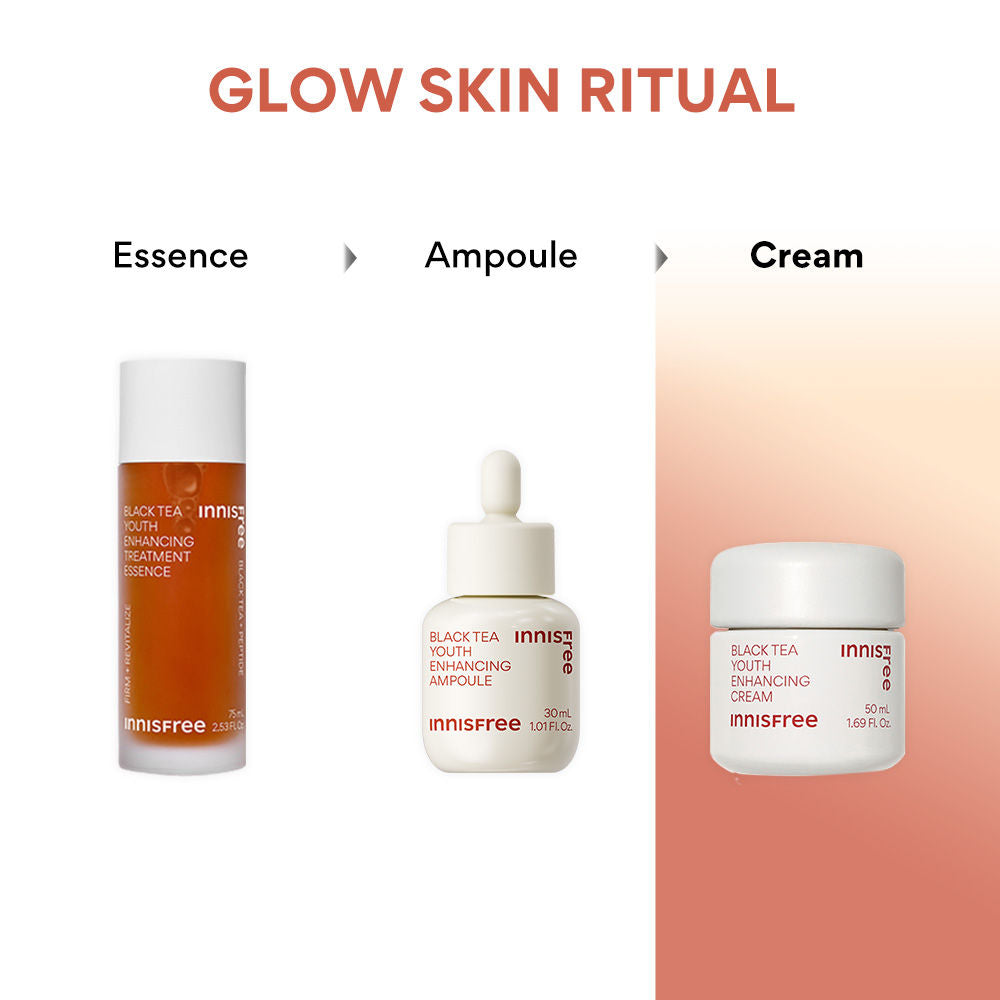 Black Tea Youth Enhancing Cream For Anti-Aging & Improving Textured Skin