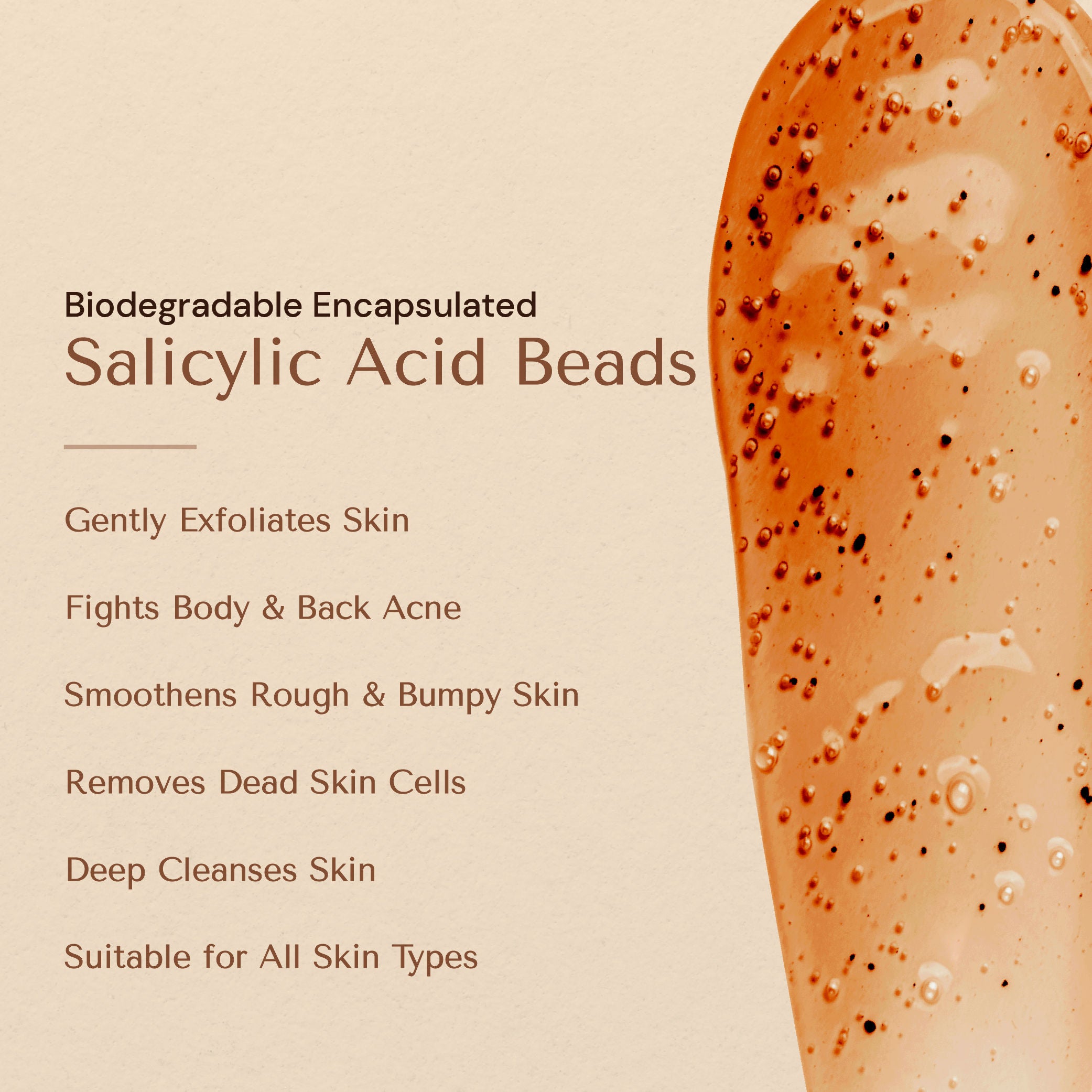 The Breezy Brew Body Wash With Salicylic Acid Beads