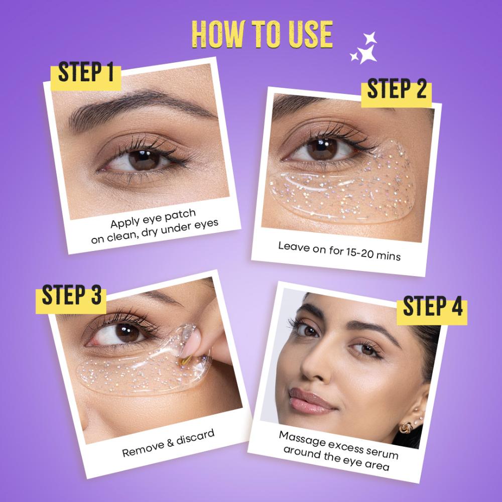 Hydrogel Under-Eye Patches for Dark Circles, De-puffing & Hydration