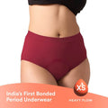 Cotton Period Panty For Girls & Women - Blush Red-XS
