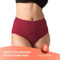 Cotton Period Panty For Girls & Women - Blush Red-S COLOUR(RHUBARB)