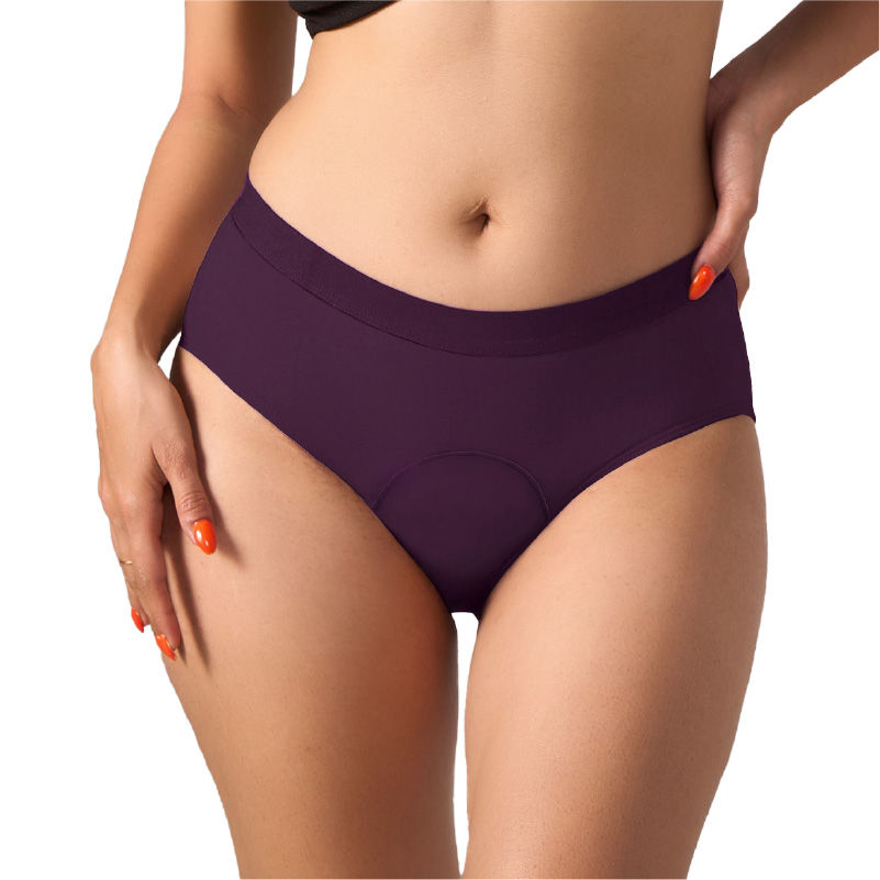 Cotton Period Panty For Girls & Women - Berry Purple-XL