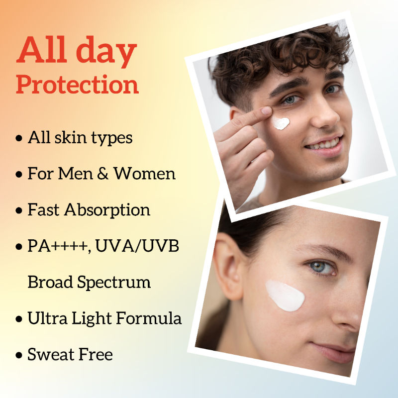 Kumkumadi Sunscreen SPF 30 PA++++, Ayurvedic Moisturizer, No White Cast, UV Protection