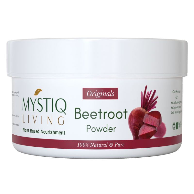 Organic Beetroot Powder For Face, Hair, Lip Balm & Energy Boost Drink