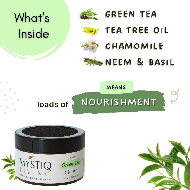 Acne Gel Cream, Face Moisturizer For Oily Skin With Green Tea, Best Cream For Pimple