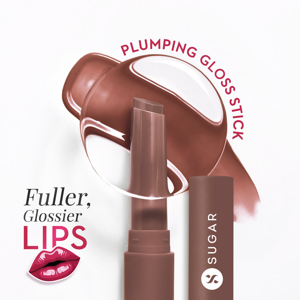 Glide Peptide Plumping Lip Gloss Stick - 07 Brown Buzz