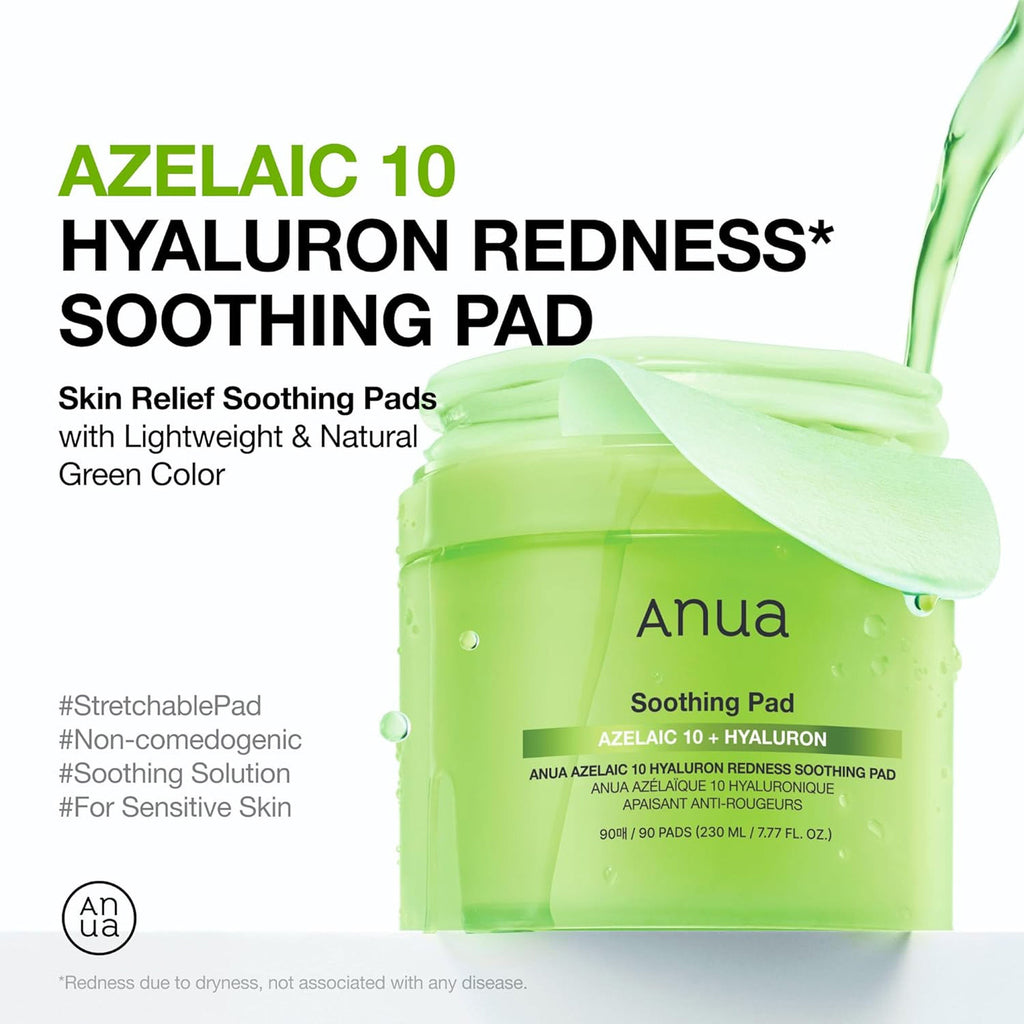 Azelaic 10 + Hyaluron Redness Soothing Pad