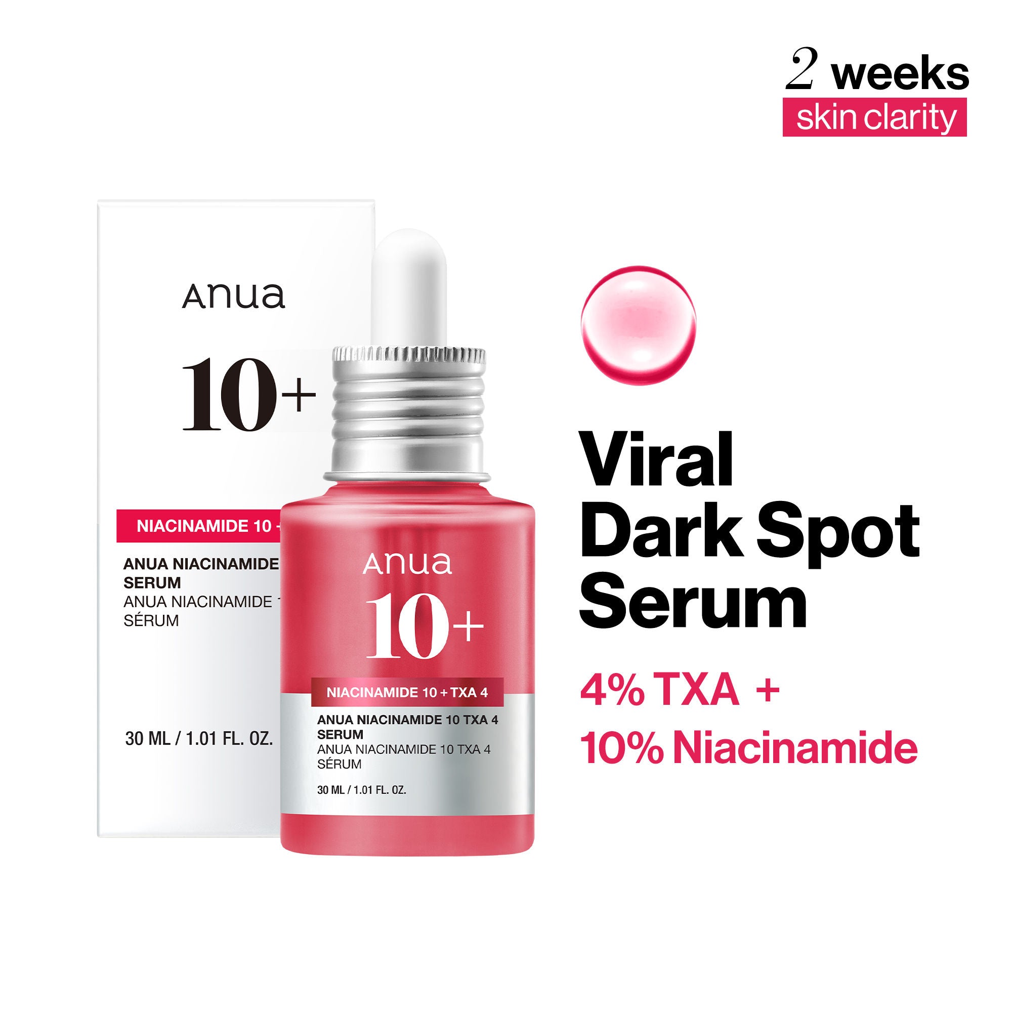 Niacinamide 10 Txa 4 Serum, Brightening Korean Serum For Dark Spots & Hyperpigmentation