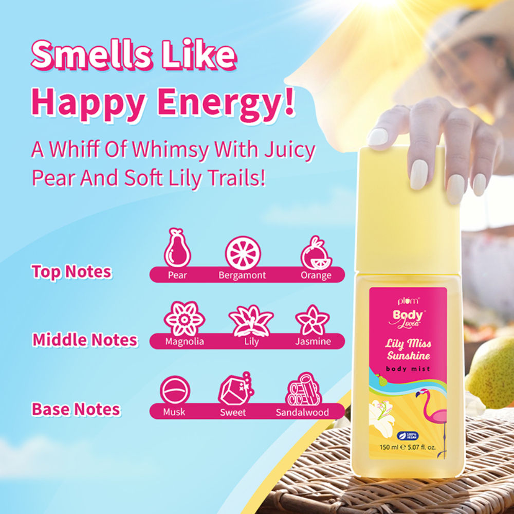 Body Lovin Lily Miss Sunshine Body Mist
