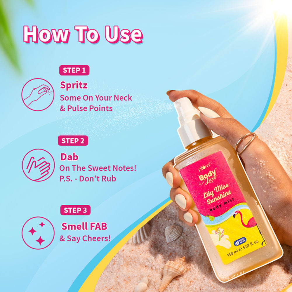 Body Lovin Lily Miss Sunshine Body Mist