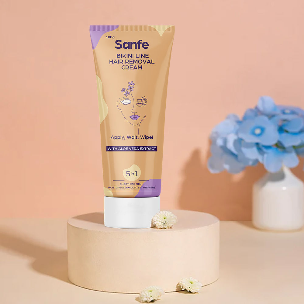 Bikini Line Hair Removal Cream With Aloevera