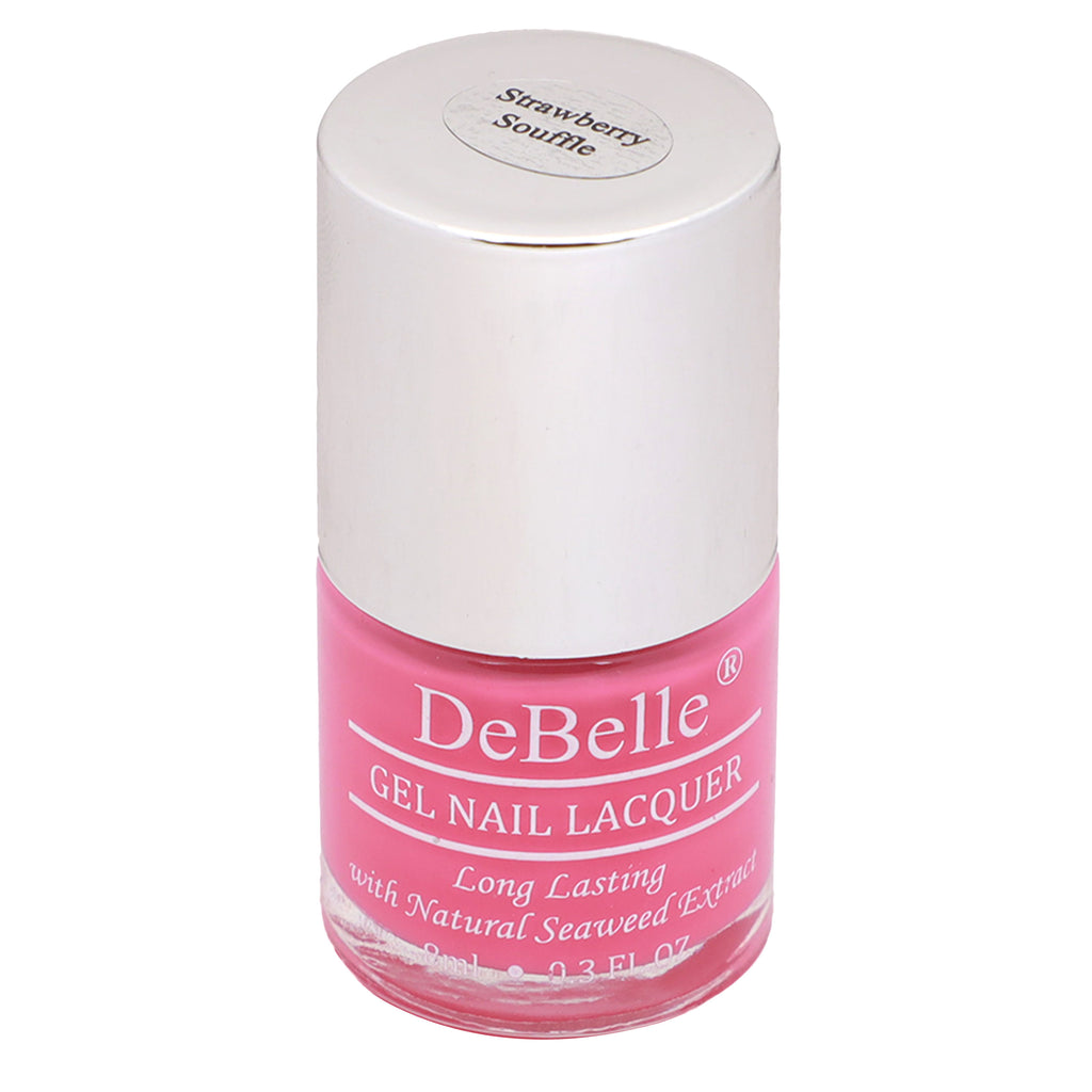 Gel Nail Lacquer - Strawberry Souffle'