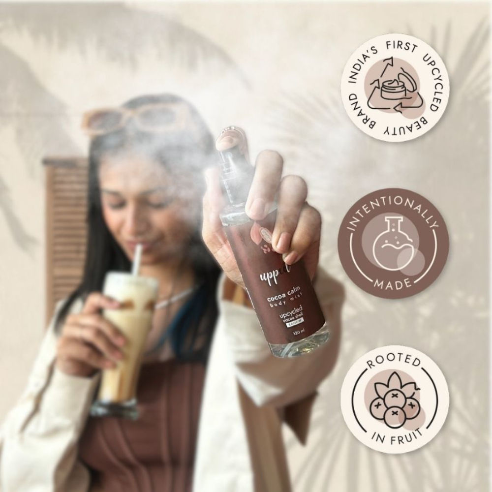 Cocoa Calm Hair & Body Mist - Vanilla, Chocolate & Musk, Fine Fragrance For Her