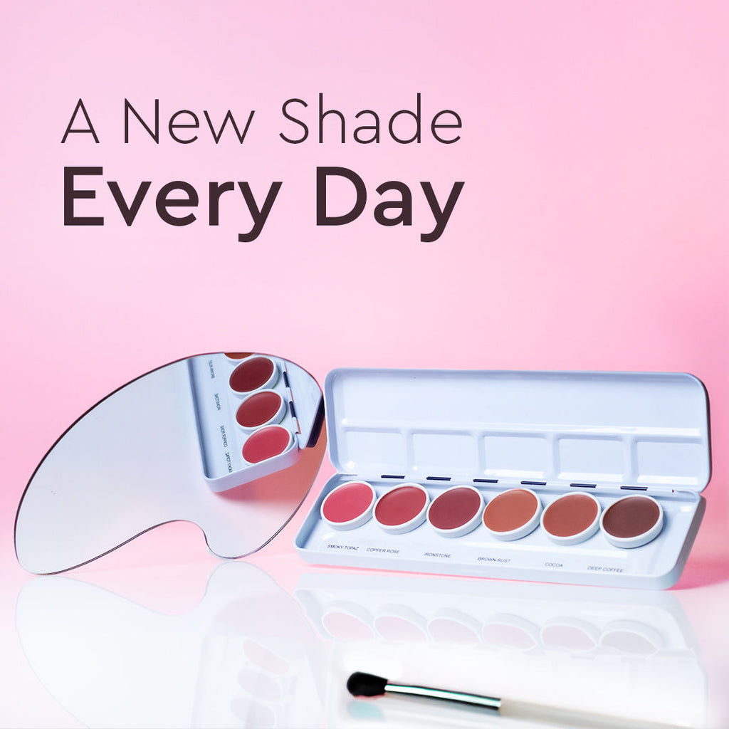 Studio Lip Spectrum 6 Color Cream Lipstick Palette