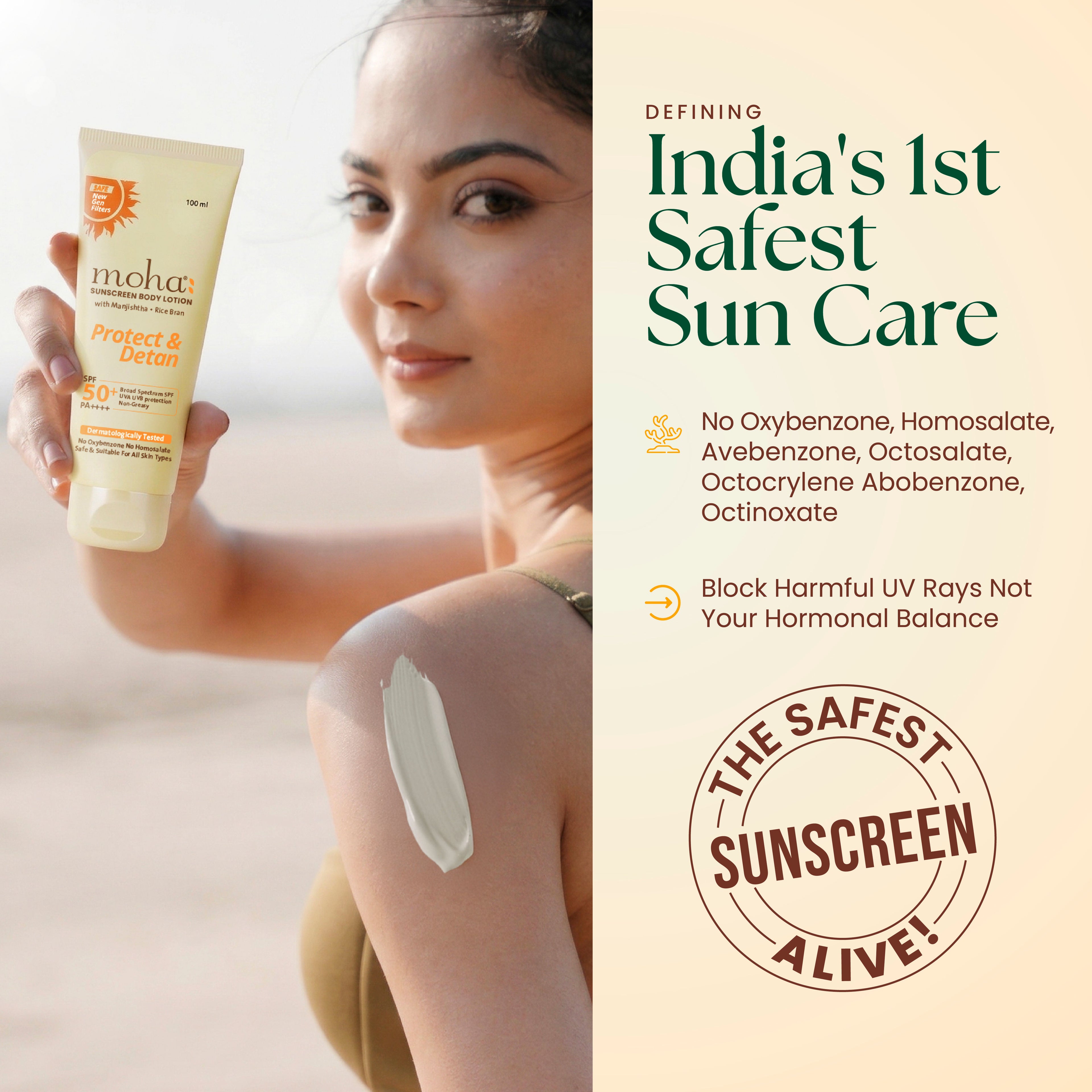Sunscreen Body Lotion SPF 50+ PA++++ New Gen Photostable