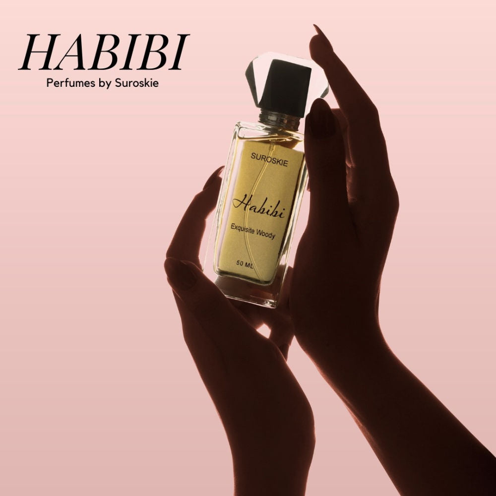 Habibi Eau De Parfum Floral & Woody Long-Lasting Unisex Fragrance