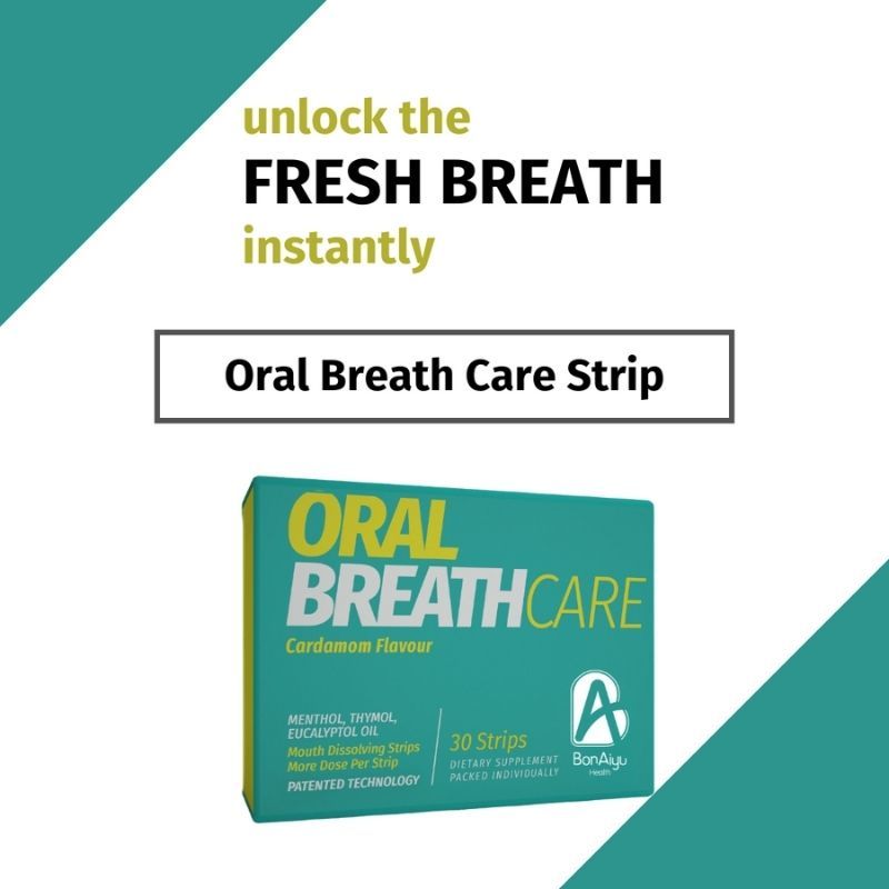 Teeth Whitening Strips + Oral Breath Care Strips(Mouth Wash Substitute)