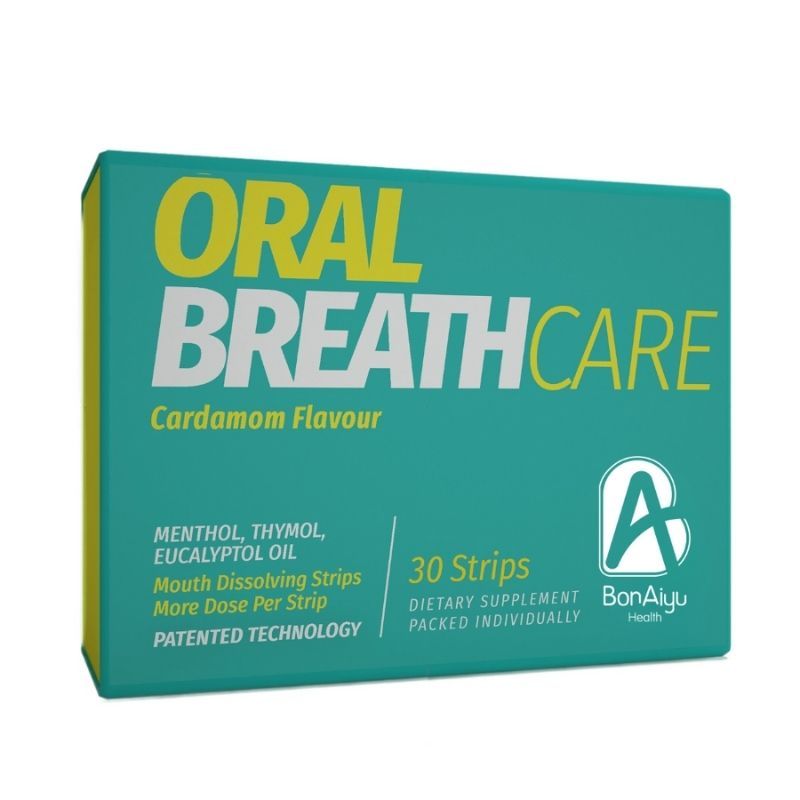 Teeth Whitening Strips + Oral Breath Care Strips(Mouth Wash Substitute)