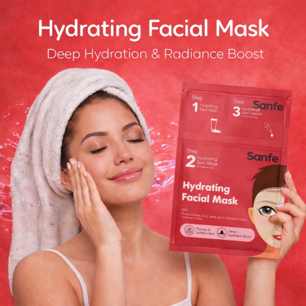 Hydrating 3-Step Facial Mask