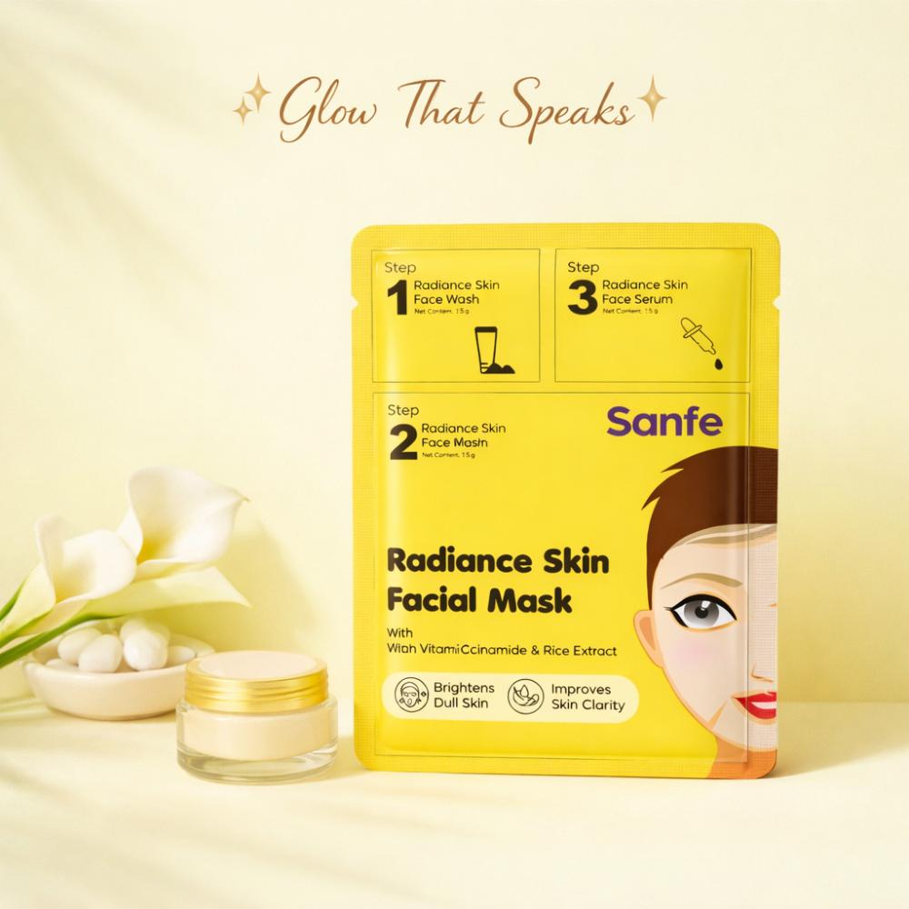 Radiant Skin 3-Step Facial Mask