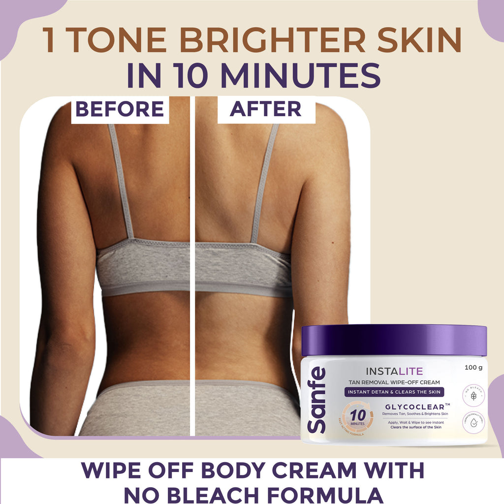 Instalite Detan Wipe Off Body Cream