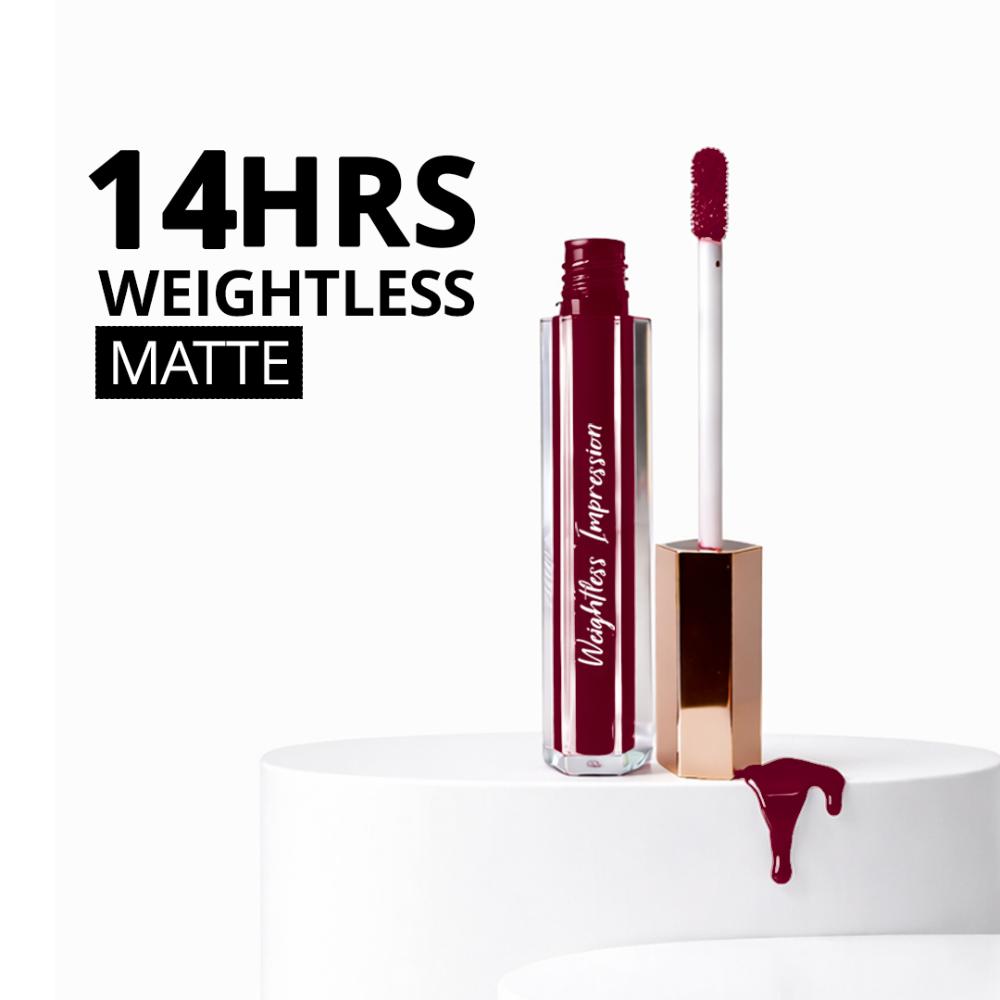 Weightless Impressions Liquid Lipstick Light Weight Smudgeproof Long Lasting - June