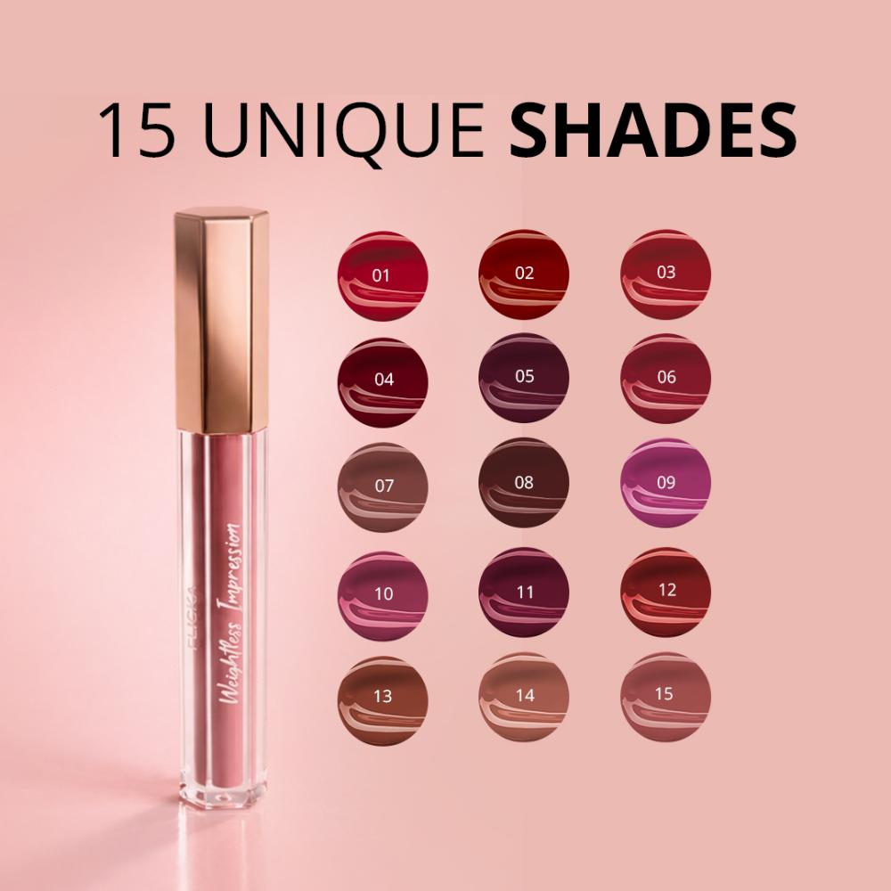 Weightless Impressions Liquid Lipstick Light Weight Smudgeproof Long Lasting