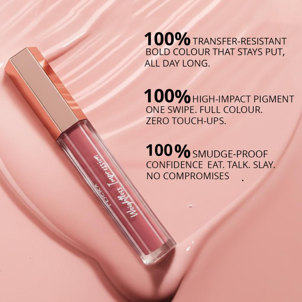 Weightless Impressions Liquid Lipstick Light Weight Smudgeproof Long Lasting