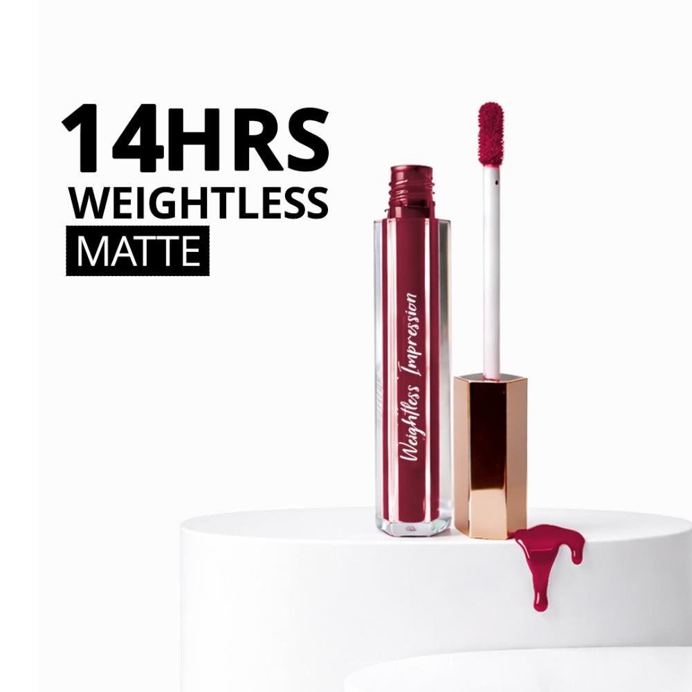 Weightless Impressions Liquid Lipstick Light Weight Smudgeproof Long Lasting - October