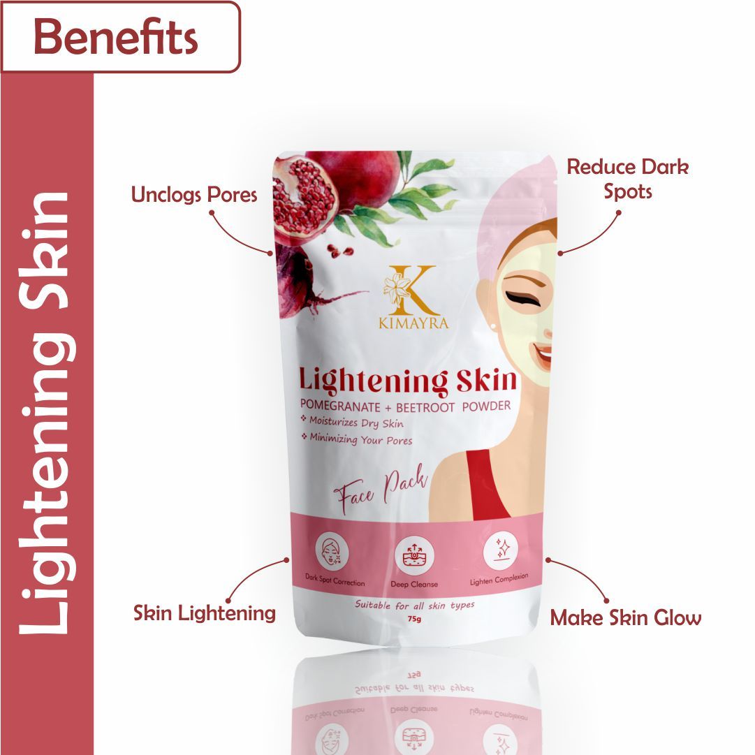 Pomegranate + Beetroot Face Pack Powder