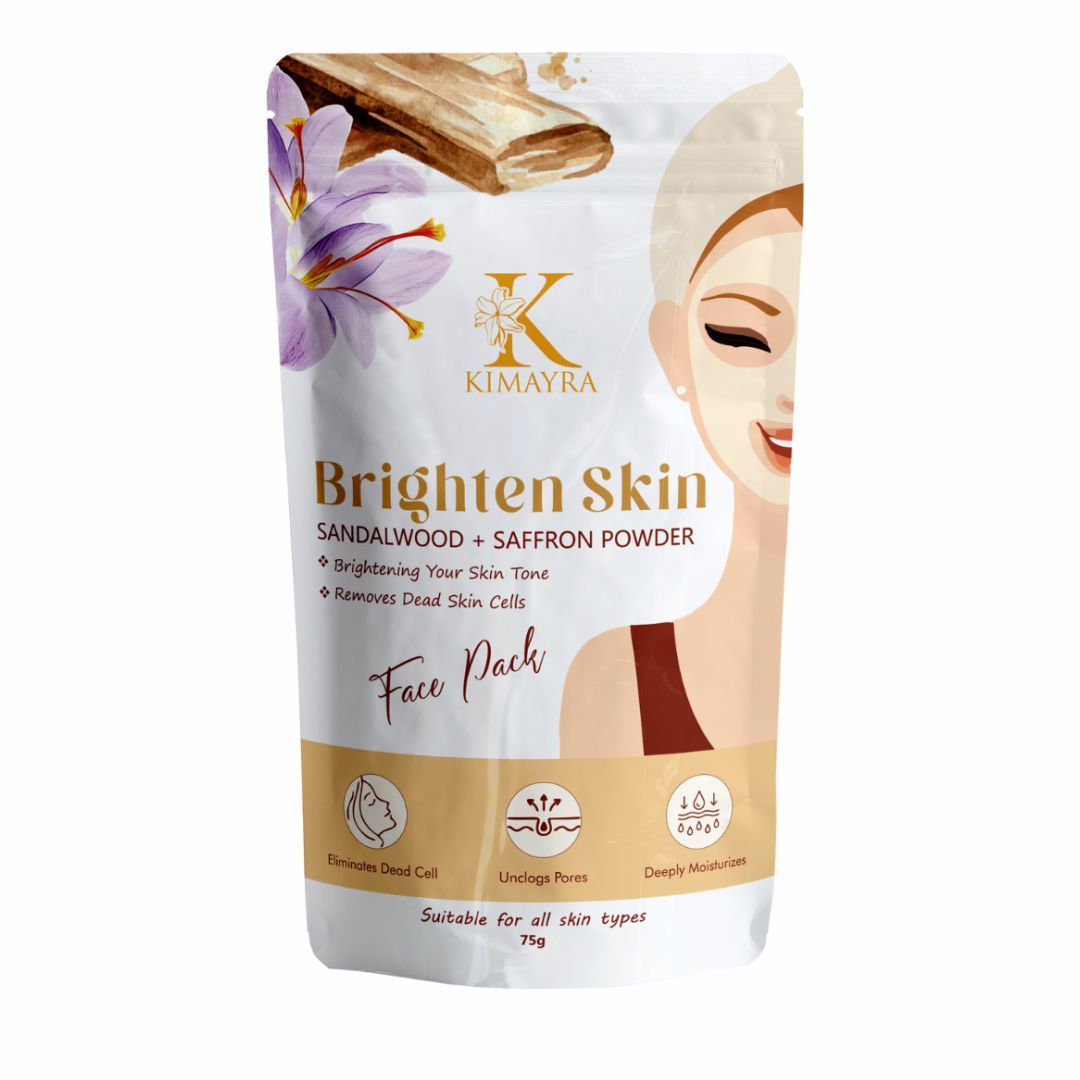 Sandalwood + Saffron Face Pack Powder