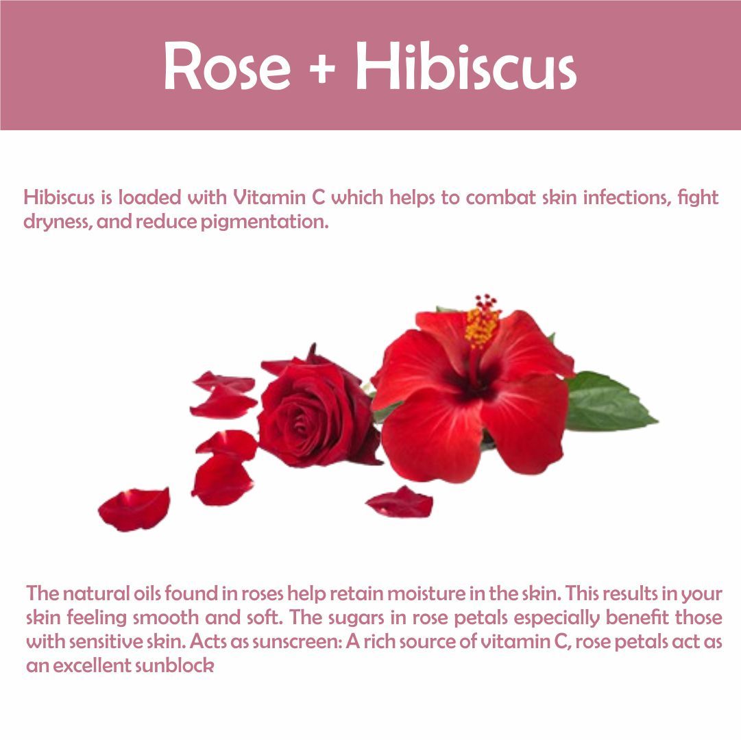 Rose + Hibiscus Face Pack Powder