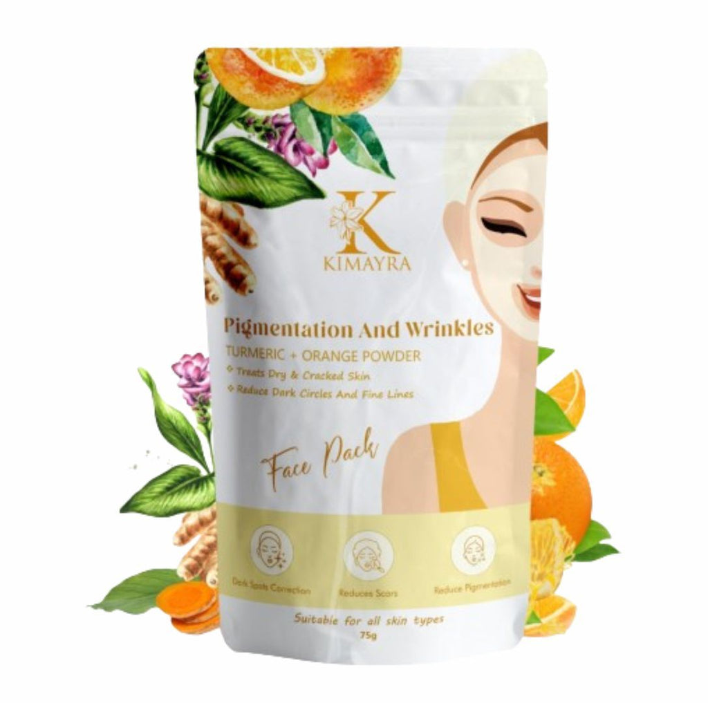 Turmeric + Orange Face Pack Powder