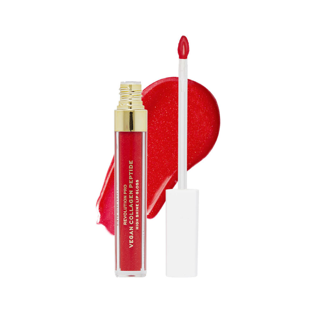 Vegan Collagen Peptide High Shine Lip Gloss - Cherie