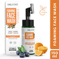Niacinamide & Vitamin C Foaming Face Wash With Built-In Silicon Brush For Acne-Prone Skin