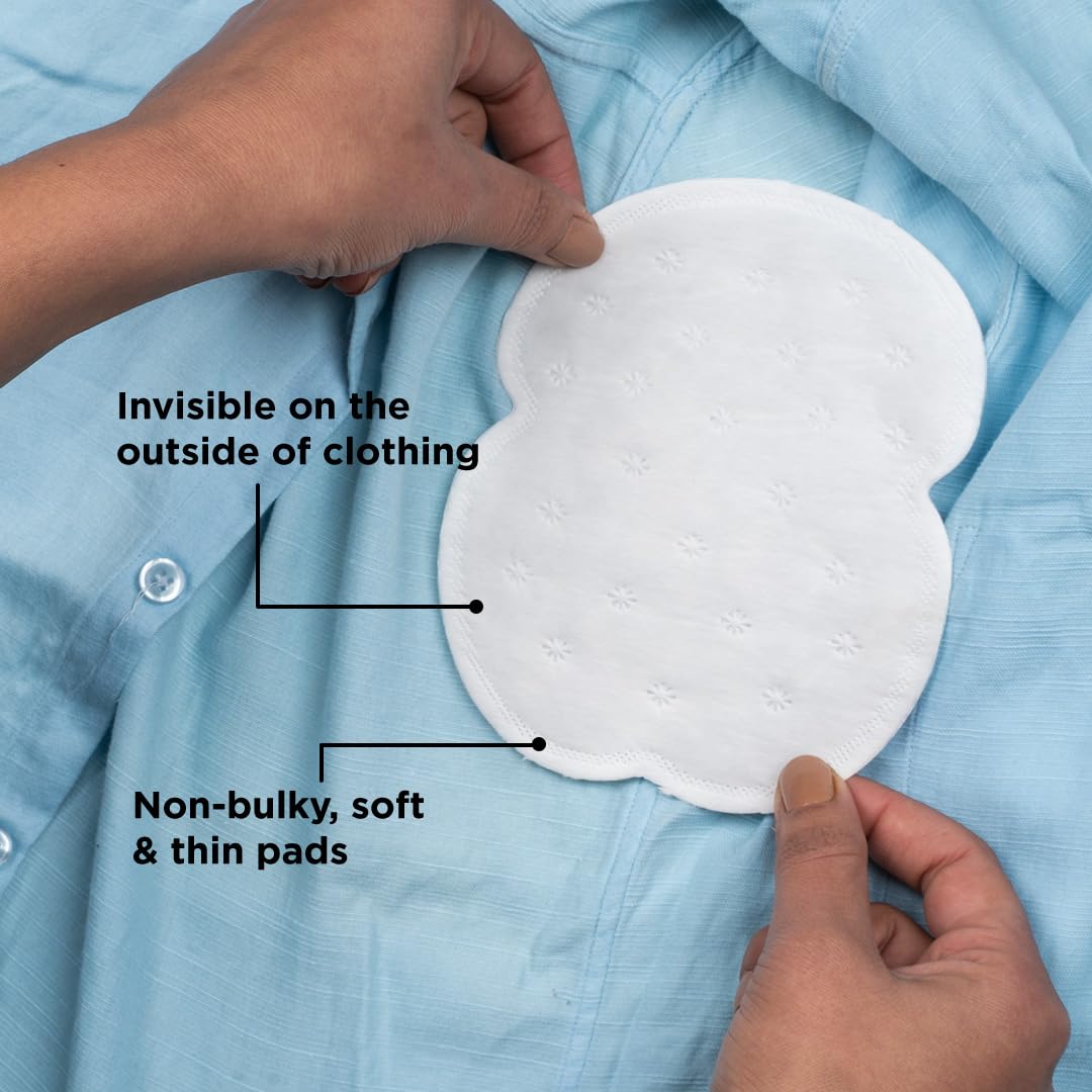 Underarm Sweat Pads Disposable Prevent Stains & Absorb Sweat