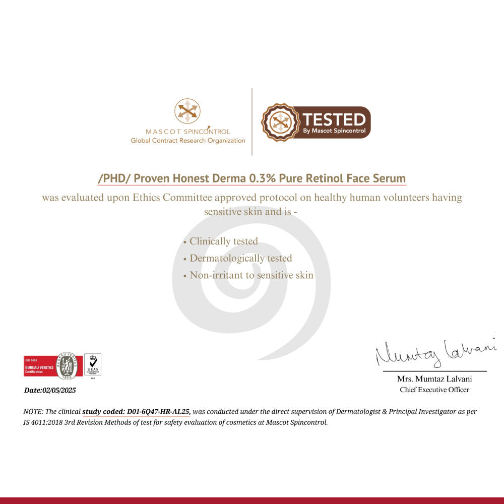 (PHD) 0.3% Retinol Serum With Bakuchiol & Peptides