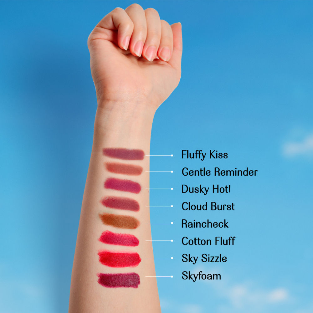 Ultra - Light Lush Creme Lipsticks, Enriched with Ceramides and Shea Butter