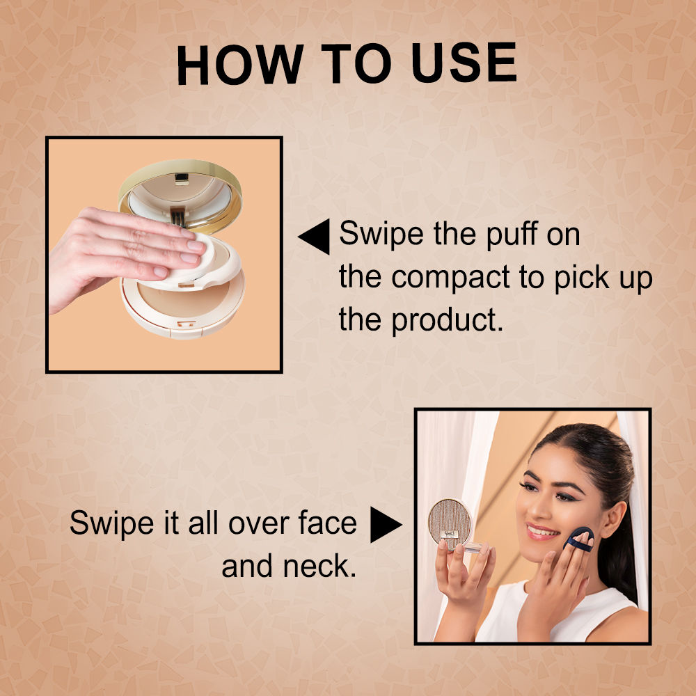 Clear & Bright 2-in-1 Silk Compact Powder - Marble-01