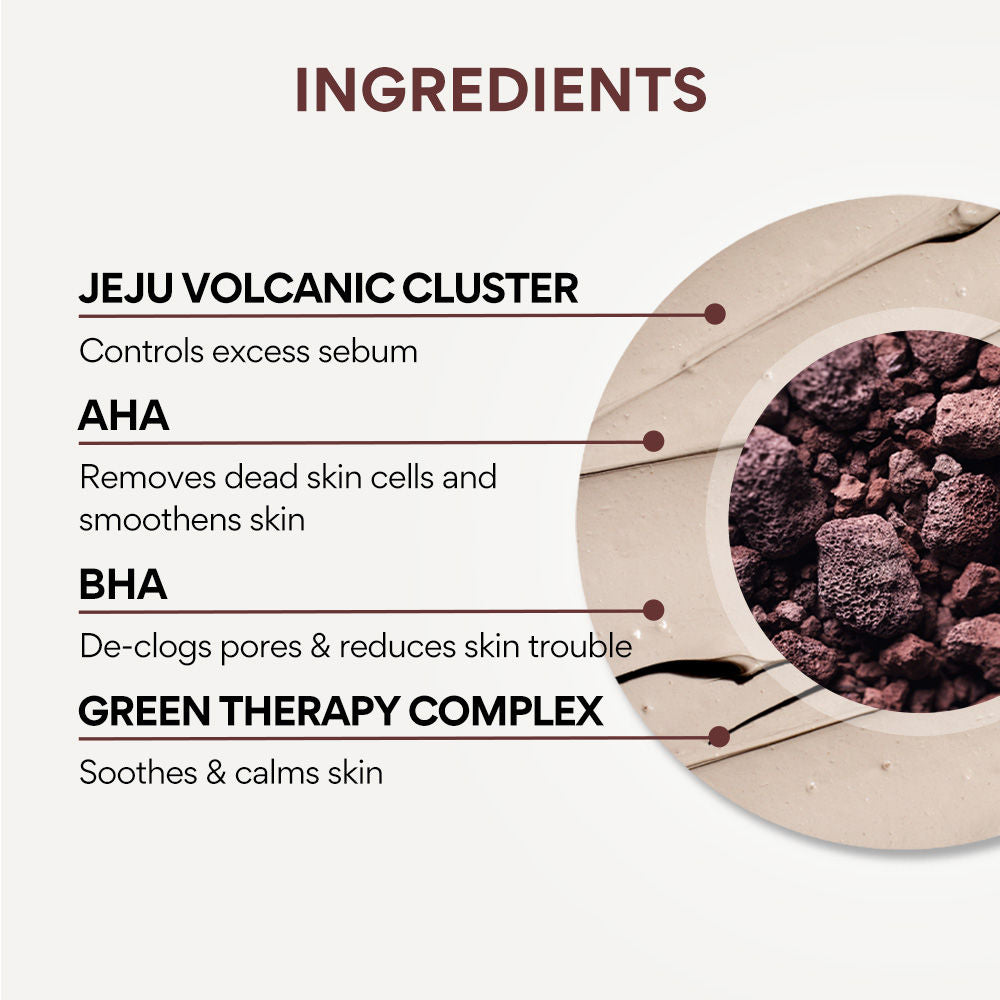 Pore Clearing Clay Mask 2X With Volcanic Clusters