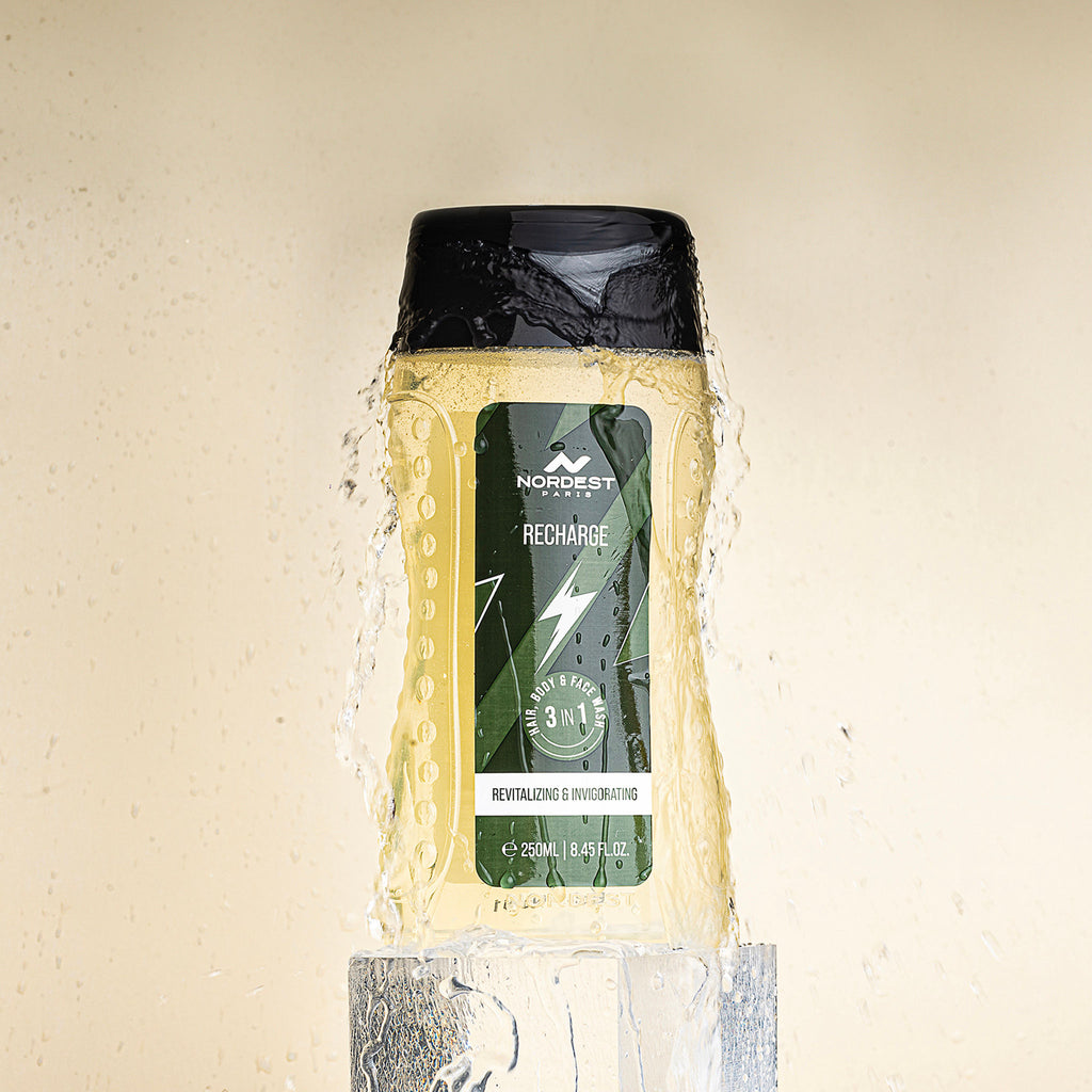 Recharge Revitalizing & Invigorating 3 In 1 Hair, Body & Face Wash