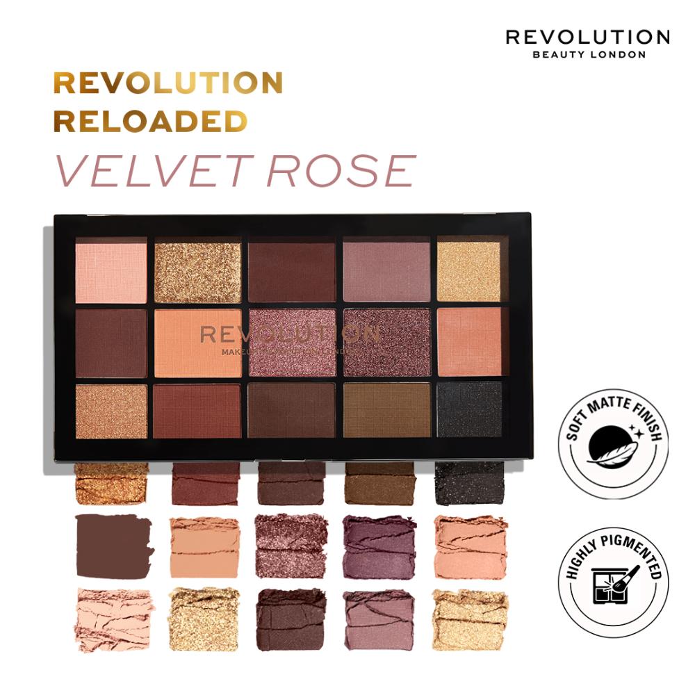 Reloaded Eyeshadow Palette-15 Smooth & Rich Shade-High Pay Off Formula