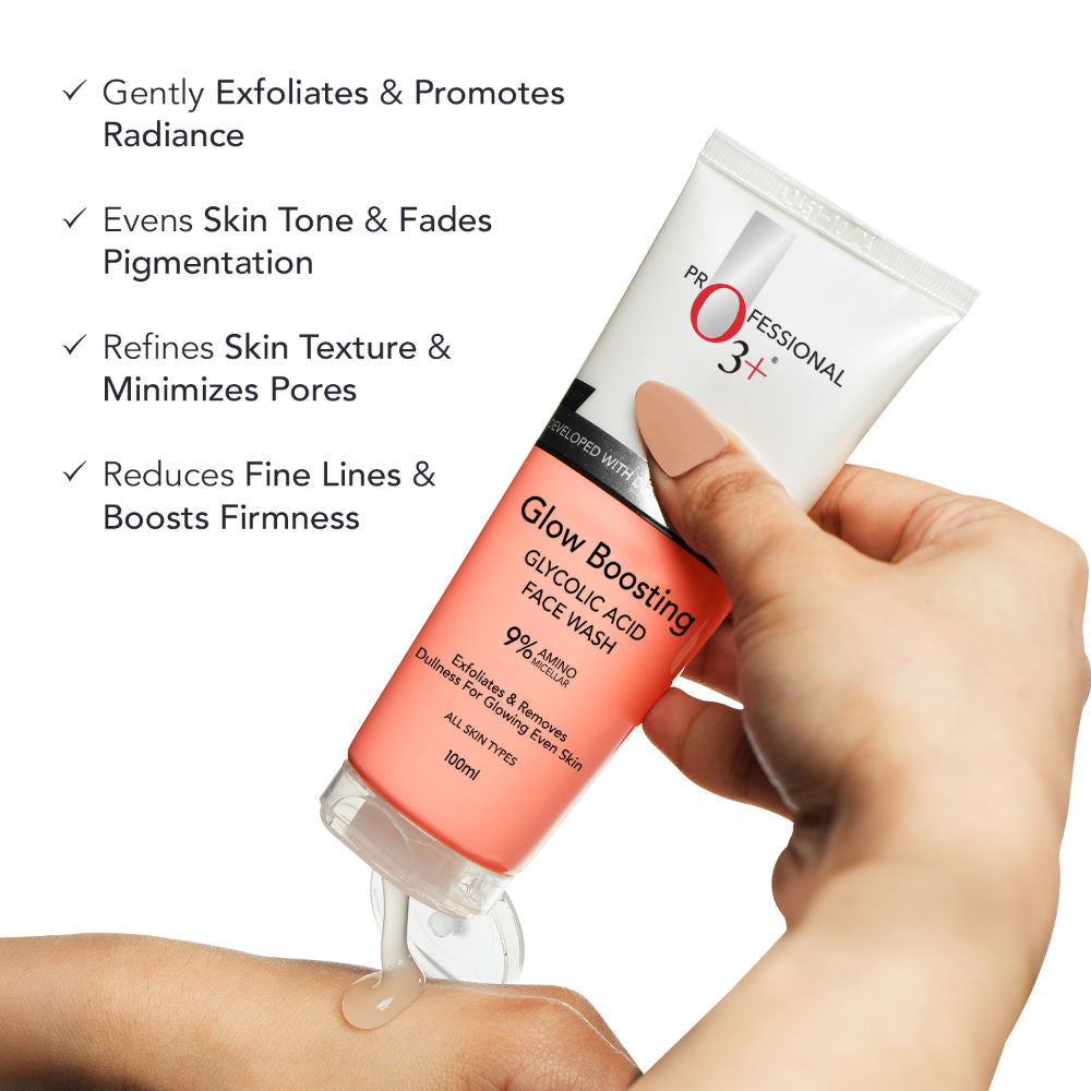 Glycolic Acid Glow Boosting Hydrating Face Wash For Dull Skin & Dark Spots