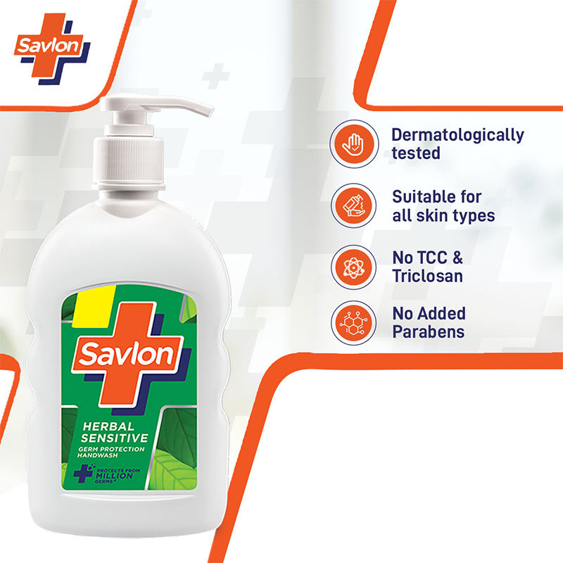 Herbal Sensitive pH balanced Liquid Handwash
