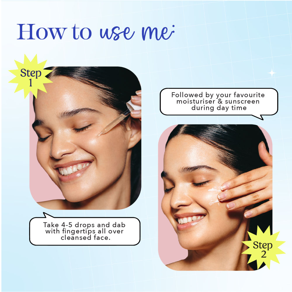 Hydrating Face Serum with 5% Fermented Rice Water + 2% 4D Hyaluronic Acid + 0.5% Kombucha Extract| 20ml