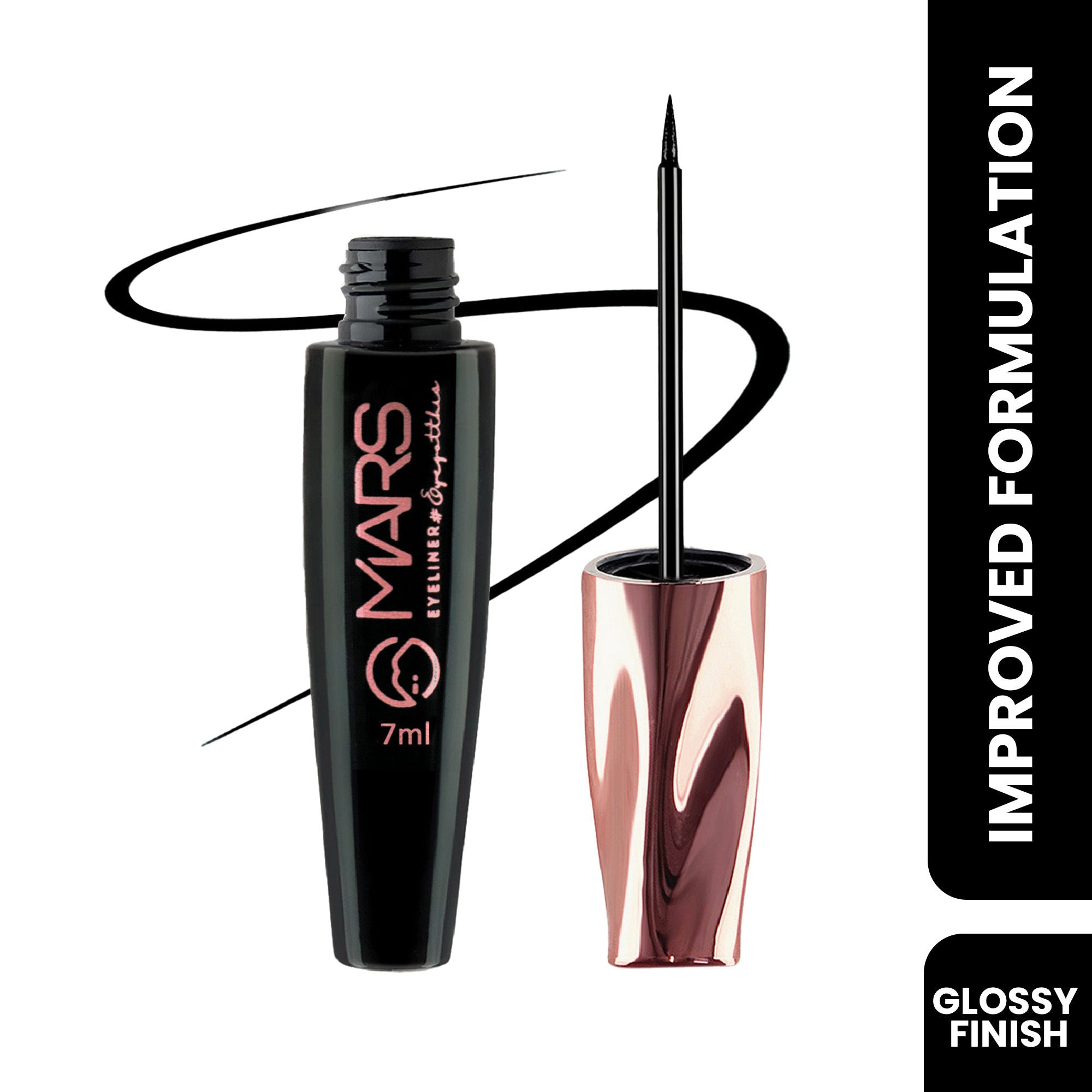 Glossy Liquid Eyeliner - Black