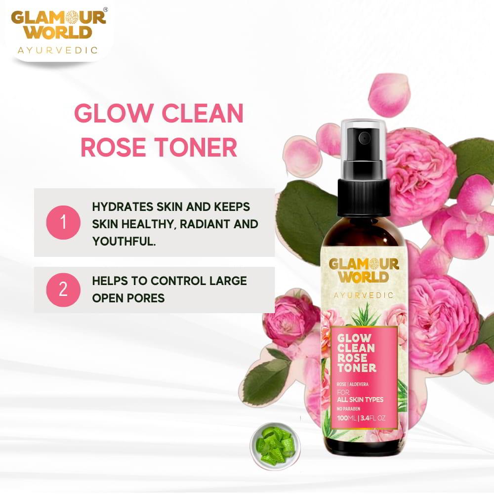 Glow Clean Rose Toner