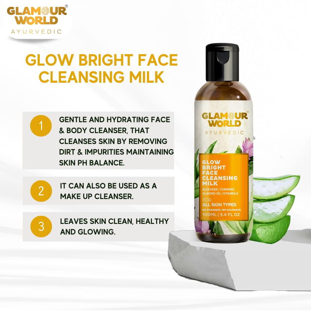 Glow Bright Face Cleansing Milk